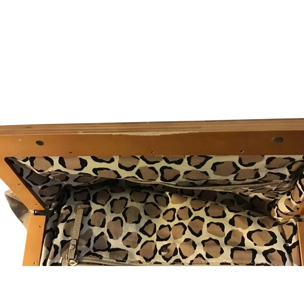 Kate Spade Zumba Beach Marga Champagne Metallic Versatile Clutch/Shoulder Bag